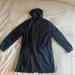 Vince hooded rain jacket